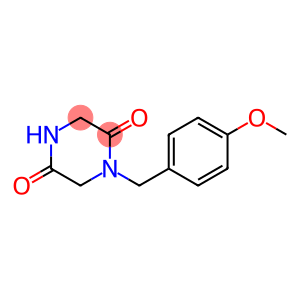 1-[(4-methoxyphenyl)methyl]piperazine-2,5-dione