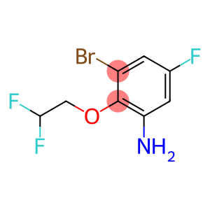 3-Bromo-2-(2,2-difluoroethoxy)-5-fluoroaniline