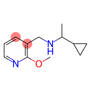 3-Pyridinemethanamine, N-(1-cyclopropylethyl)-2-methoxy-