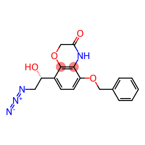 (R)-8-(2-azido-1-hydroxyethyl)-5-(benzyloxy)-2H-benzo[b][1,4]oxazin-3(4H)-one