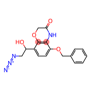 8-(2-azido-1-hydroxyethyl)-5-(benzyloxy)-2H-benzo[b][1,4]oxazin-3(4H)-one