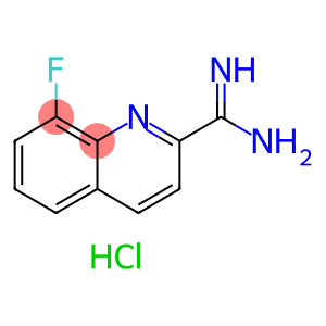 8-Fluoroquinoline-2-carboxiMidaMide hydrochloride