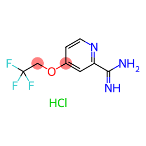 4-(2,2,2-Trifluoroethoxy)picoliniMidaMide hydrochloride