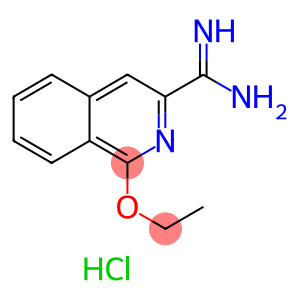 1-乙氧基异喹啉-3-羧酰胺盐酸盐