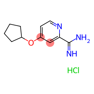 4-(Cyclopentyloxy)picoliniMidaMide hydrochloride