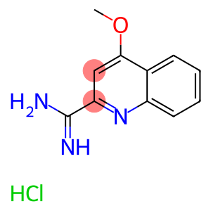 4-Methoxyquinoline-2-carboxiMidaMide hydrochloride