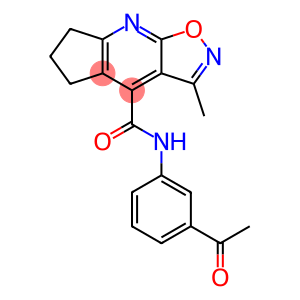 N-(3-acetylphenyl)-3-methyl-6,7-dihydro-5H-cyclopenta[b][1,2]oxazolo[4,5-e]pyridine-4-carboxamide