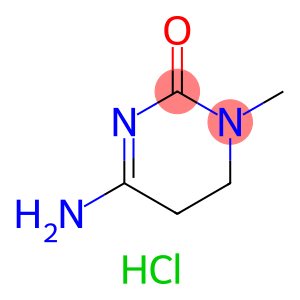 4-amino-1-methyl-1,2,5,6-tetrahydropyrimidin-2-one hydrochloride