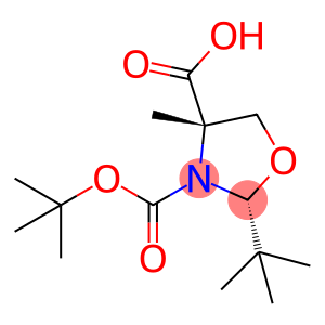 (2R,4S)-3-(叔丁氧羰基)-2-(叔丁基)-4-甲基恶唑烷-4-羧酸