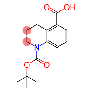 1-[(叔丁氧基)羰基]-1,2,3,4-四氢喹啉-5-羧酸