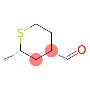 2H-Thiopyran-4-carboxaldehyde, tetrahydro-2-methyl-, cis- (9CI)