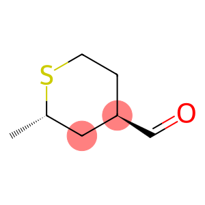 2H-Thiopyran-4-carboxaldehyde, tetrahydro-2-methyl-, trans- (9CI)