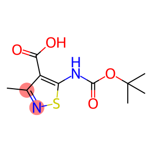 5-{[(tert-butoxy)carbonyl]amino}-3-methyl-1,2-thiazole-4-carboxylic acid