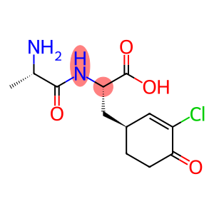 L-Alanine, L-alanyl-3-[(1S)-3-chloro-4-oxo-2-cyclohexen-1-yl]-