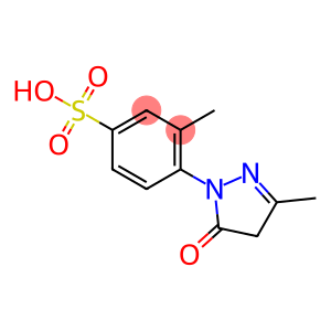 6-(4,5-dihydro-3-methyl-5-oxo-1H-pyrazol-1-yl)toluene-3-sulphonic acid