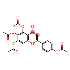 4',5,6,7-Tetrahydroxyflavone tetraacetate