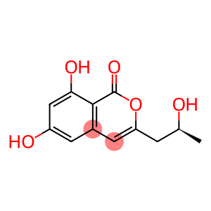 1H-2-Benzopyran-1-one, 6,8-dihydroxy-3-[(2S)-2-hydroxypropyl]-