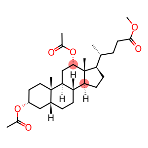 3α,12α-Diacetoxy-5β-cholan-24-oic acid methyl ester