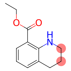 8-Quinolinecarboxylic acid, 1,2,3,4-tetrahydro-, ethyl ester
