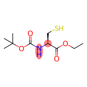 L-Cysteine, N-[(1,1-dimethylethoxy)carbonyl]-, ethyl ester