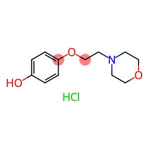 4-[2-(morpholin-4-yl)ethoxy]phenol hydrochloride