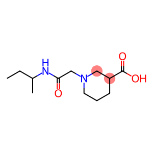 3-Piperidinecarboxylic acid, 1-[2-[(1-methylpropyl)amino]-2-oxoethyl]-