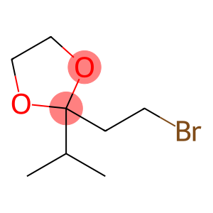 2-(2-bromoethyl)-2-(propan-2-yl)-1,3-dioxolane