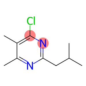 Pyrimidine, 4-chloro-5,6-dimethyl-2-(2-methylpropyl)-