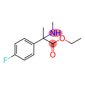 Ethyl 2-(4-fluorophenyl)-2-(methylamino)propanoate