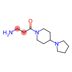 3-Amino-1-[4-(pyrrolidin-1-yl)piperidin-1-yl]propan-1-one