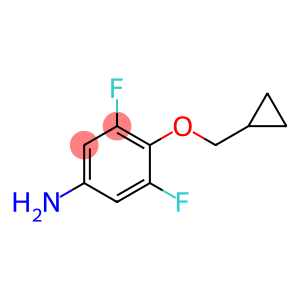 4-(Cyclopropylmethoxy)-3,5-difluorobenzenamine