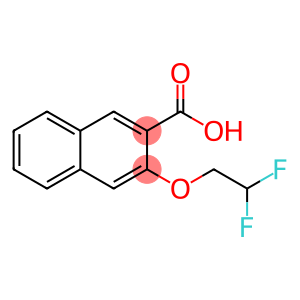 2-Naphthalenecarboxylic acid, 3-(2,2-difluoroethoxy)-