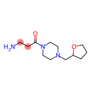 1-Propanone, 3-amino-1-[4-[(tetrahydro-2-furanyl)methyl]-1-piperazinyl]-