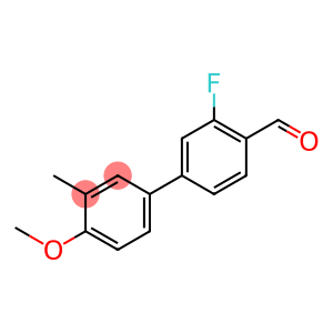 3-fluoro-4'-methoxy-3'-methyl-[1,1'-biphenyl]-4-carbaldehyde