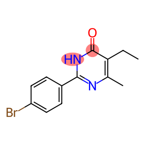 2-(4-Bromophenyl)-5-ethyl-6-methyl-3,4-dihydropyrimidin-4-one