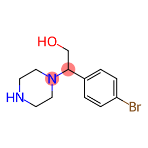 2-(4-溴苯基)-2-(哌嗪-1-基)乙烷-1-醇