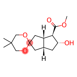 (3''aS,4''R,5''R,6''aR)-Hexahydro-5''-hydroxy-5,5-dimethyl-spiro[1,3-dioxane-2,2''(1''H)-pentalene]-4''-carboxylic Acid Methyl Ester