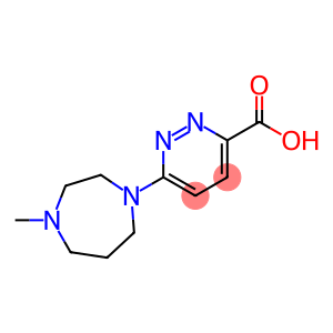 6-(4-methyl-1,4-diazepan-1-yl)pyridazine-3-carboxylic acid