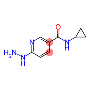 N-cyclopropyl-6-hydrazinylpyridine-3-carboxamide