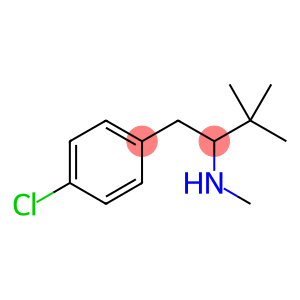 1-(4-chlorophenyl)-N,3,3-trimethylbutan-2-amine