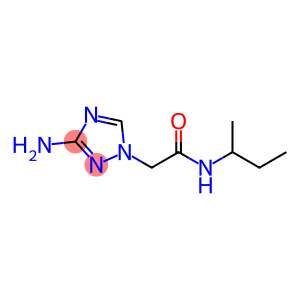 1H-1,2,4-Triazole-1-acetamide, 3-amino-N-(1-methylpropyl)-