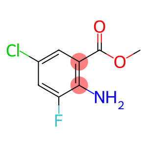 Benzoic acid, 2-amino-5-chloro-3-fluoro-, methyl ester
