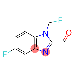 1H-Benzimidazole-2-carboxaldehyde,5-fluoro-1-(fluoromethyl)-(9CI)