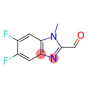 1H-Benzimidazole-2-carboxaldehyde,5,6-difluoro-1-methyl-(9CI)