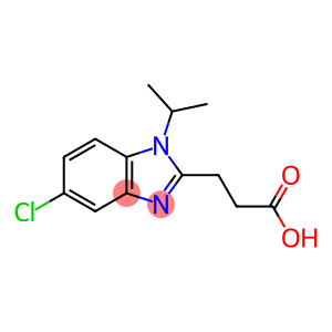 3-(5-chloro-1-isopropyl-1H-benzo[d]imidazol-2-yl)propanoic acid
