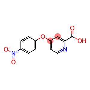 4-(4-硝基苯氧基)吡啶-2-羧酸