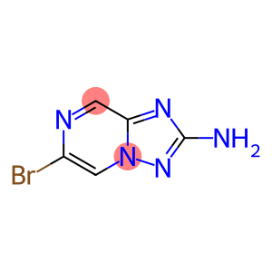 6-溴-[1,2,4]三唑并[1,5-a]吡嗪-2-胺