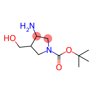 3-氨基-4-(羟甲基)吡咯烷-1-羧酸叔丁酯