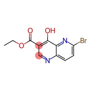 6-Bromo-1,5-naphthyridine-4-oxo-3-carboxylic acid ethyl ester