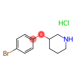 3-(4-BroMophenoxy)piperidine HCl